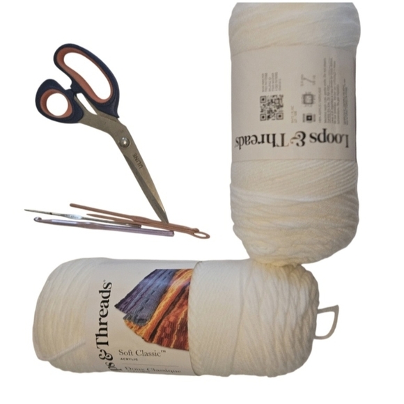 Hand Crafted 3pc Set Fingerless gloves headband white granny square Retro gloves - Picture 17 of 17